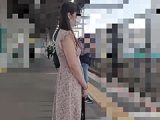 闇が深そうなメンヘラ立ちんぼ顔の女性…前後から触り尽す