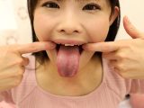 ベロ観察・ベロ唾液フェチズム 満月ひかり