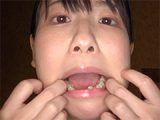 「【歯・口腔フェチ】くすぐったがりの谷田かりなちゃんの口内観察！＆巨大女フェチ」谷田かりな